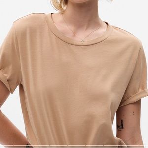 Organic cotton vintage crewneck tshirt